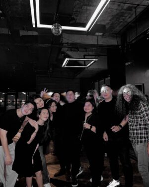 Kezia Caroline Instagram - what an amazing opportunity with this team🌃🤍✨ #screenplayproductions