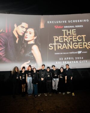Kezia Caroline Instagram - Amazing experience with amazing people!! 
•
•
Thank you for attending the presconference and screening of The Perfect Stranger today, had a great time!