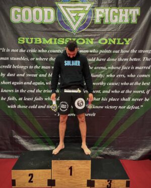 Khadzhimurat Bestaev Instagram - Gi & NoGi Blue Belt 205 lb Division 
Champ Champ 🥇🥇 Submission Only. 
First Time Competing at BJJ Tournament, had much Fun. 
Also Congrats to my brother @oleg7ossetian for taking 🥇

Впервые выступал на турнире по БЖЖ Ги и НоГи среди Синих поясов в 93кг, забрал 2 золота, удушающие болевые только, было прикольно. 

@suckerpunchent 
@coachdannymolina 
@scotty_do1 
@skywalker101boxing 
@soldiersports.us 
@renzograciebayridge 

#khadzhibest #bjj #bjjgi #nogi #nogigrappling #tournament #doublegold #doublechamp #champchamp #champion #fun  #submission