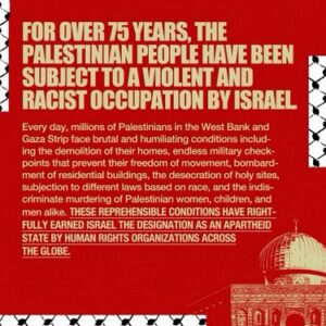 Khaled Abol Naga Instagram - Look at my Twitter account 
HIGHLIGHTS tweets:

Many are about where the ideology of apartheid and segregation is built on (mostly Zionist made up interpretations of old religious scriptures; by removing the time era context) & how creating a state based on religion in the heart of the middle east is THE CORE of the conflict that lead to all the fanatic extremist fundamentalists on Jewish and Islamic sides abuse it politically as "religious in nature" while the real conflict is as simple as another rebranded British colonial settlement entity with occupation army using same old rhetoric to annex land and property from an existing population and country namely PALESTINE 
#ArtistsAgainstApartheid
#IsraelisAparthide 
#FreePalestine 
#ShameOnGenocideWarMongerers