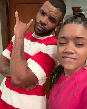 Khali Daniya-Renee Spraggins Instagram - Happy birthday to my big brother on AND off screen❤️❤️❤️ from helping me find a prom dress to taking me on red or yellow carpets 😂 I know if I need anything I could call you💞you grown na ACT LIKE IT😂😂😂😂 @jermellesimon