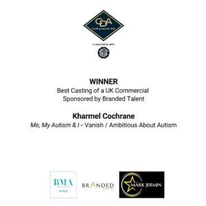 Kharmel Cochrane Instagram - We were delighted to be at the CDA Awards on Friday. Congratulations to all!