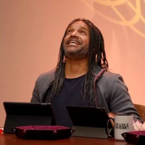 Khary Payton Instagram - Ready for The Rogue One of DnD?! Spoiler(We ain’t gon’ make it) 

Tonight I’ll be on the Dungeons and Dragons Channel wearing a different  shirt and jacket for an all new episode of Faster, Purple Worm! Kill! Kill! "Everyone Dies Getting Their Wish"!
Join me, @rivbutcher @GeekyPinup & my bruva from anuva, @GabeJamesGames! 
DM'd by the amazing @justicearman!

9PM EST and PST on @AmazonFreevee and @plex! #dnd @Wizards_DnD