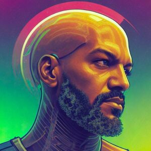 Khary Payton Instagram - Had to try it. 😅 Support the flesh and blood artists too though. These are fun but they’re missing emotionality. Hard to get that in a mash up. Good motivation to work that core tho! #kingezekiel #cyborg #twd #teentitans