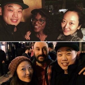 Ki Hong Lee Instagram - Reunited! Spent the weekend watching some powerfully poignant, and timely plays. So proud of my past cast mates @lupekeller @hellosjk @adeolarole. Go watch #DutchMasters @wildprojectnyc and #harrypotterandthecursedchild  @hpplaynyc ! Also big thank you to  @publictheaterny letting me see  #MissYouLikeHell and #Mlimastale - Another set of beautiful and timely plays that everyone should see!