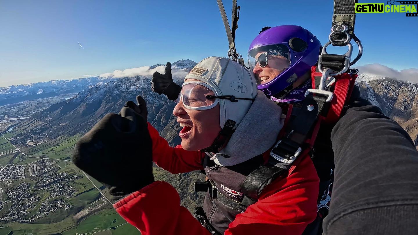 Ki-pin Ng - 3 Likes - 15000 ft skydive ☑️
不敢相信,
我真的超想烙賽。
感謝地球🥹
#queenstown