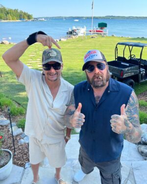 Kid Rock Instagram - What a privilege to be hanging with the mayor of the most distinguished city in America.  @kevinzink