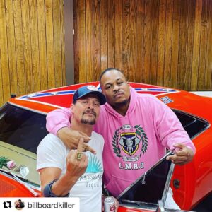 Kid Rock Instagram - Great working with you @billboardkiller !  Looking forward to our next session!