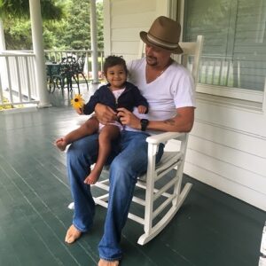 Kid Rock Instagram - Fuckin' 50!!…I made it!  Happy Birthday to Me! Wanted to share one of my favorite personal pics w yall on my special day. Looking forward to hanging with everyone tonite who is signed up at kidrock.com. There could be no better gift than raising some money with my fans and friends to help small businesses out in this country i love more than life itself! 
ONE LOVE - Kid Rock
PS - this is my definition of ROCKIN’ these days!!