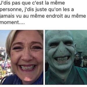 Kiddy Smile Instagram - Aujourd’hui, je vais essayer de vous arracher un sourire, même si cette blague interminable que sont Le RN et Marine continue.