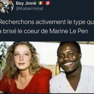 Kiddy Smile Instagram - Aujourd’hui, je vais essayer de vous arracher un sourire, même si cette blague interminable que sont Le RN et Marine continue.