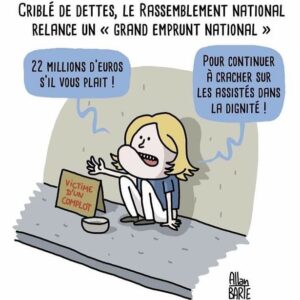 Kiddy Smile Instagram - Aujourd’hui, je vais essayer de vous arracher un sourire, même si cette blague interminable que sont Le RN et Marine continue.