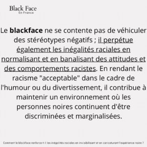 Kiddy Smile Instagram - Je pensais qu'on était en 2024 et qu'on avait laissé le racisme pipi-caca avec le reste de la carrière de Michel Leeb et Valérie Lemercier... aux chiottes!!! Mais non, alors voici un petit texte pour expliquer à ceux qui ne savent pas et à ceux qui voudraient oublier pourquoi 1 1 = 2 et pourquoi le Blackface c'est 💩.
