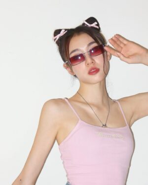Kiki Lim Instagram - Same but different 🩷🕶️❤️