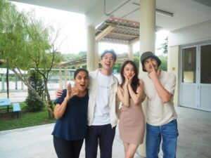 Kiki Lim Instagram - The drama #ToBeLoved might’ve ended but the love for sign language hasn’t! 

Had a wholesome afternoon of food, games and sign language! Thank you @sadeaf_sg for having us at your sign language students gathering!