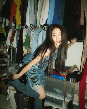 Kiki Lim Instagram - Issa denim on denim kinda situation. 👖✨