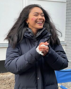Kim Adis Instagram - THANK YOUUUU FOR WATCHING YW KILLER'S SHADOW!!
Here's some cheeky BTS 😋
Makeup and Hair Treatment for Katja by the lovely and amazing Renata Gilbert & @linagerdus 💛✨
@youngwallander_ @yellowbirdfilmochtv @netflix @netflixnordic #youngwallander