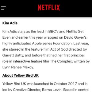 Kim Adis Instagram - 🎥 @netflix @netflixnordic Just announced that I will be joining S2 of Young Wallander! Such a spicy role to do, again thanks to everyone and shout out to the unsung heroes that's @shccasting (for casting me in it!) @linagerdus, makeup designer Renata Gilbert and costume designer Howard Burden for helping me shape this character. All 6 episodes will be released in 2022! 🕵🏽‍♀️ #whodunit #youngwallander
