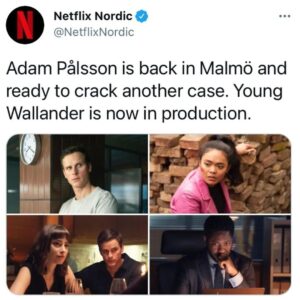 Kim Adis Instagram - YOUNG WALLANDER S2 & @palssonsbygg is back 🕵🏼
This season is killer...
Coming soon on @Netflix @netflixnordic