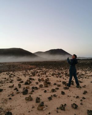 Kim Adis Instagram - How beautiful is the Canaries? It looks like we're in planet Mars! EPISODE 3 IS OUT! #FOUNDATION @APPLETV 🚀💙✨