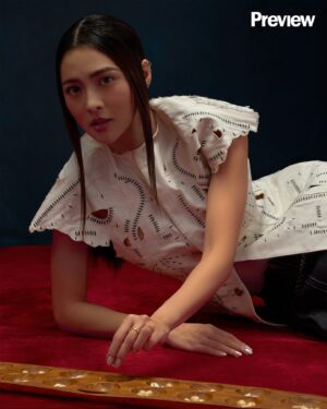 Kim Chiu Instagram - There are plenty of important pieces of wisdom that #KimChiu has learned in her 18 years in show business. But, among them, Kim remains steadfast in the one integral part that she has come to know.

“The most important thing is to be grateful,” she said. “You're not always on top. At a certain point, mukhang wala ka rin dyan. Be grateful all the time and just enjoy what you have right now. Kasi hindi naman ’yan forever.”

Read the cover story in our link in bio.
#PreviewLovesKim #PreviewXKim

(1) Kim wears a denim vest and skirt by @_renzreyes and rings by @sukijewelry.ph
(2) Kim wears a dress by @stephverano_, necklace and bracelet by @adampereyrajewelry, and ring by @sukijewelry.ph.

Produced and Styled by the Preview Team
Photographer: @kojiarboleda, assisted by @joeyalvero and @jvrabano
Creative Direction: @bacsarcebal
Editor-in-Chief: @itsmarjramos
Production: @heyrocketgirl
Fashion: @pausingh and @heyrocketgirl
Beauty Direction: @ishafojas
Makeup: @jakegalvez
Hair: @carloroblico
Nails: @mimsqiu
Set and Production Design: @rocketsets
Story: @katfromjupiter
Video Direction: @janajodloman
Videographers: @jinooftheworld and @dragon_grex
Social Media: @itsjamiebriones
Studio: @rocketsets
Special thanks to @cupi.ph