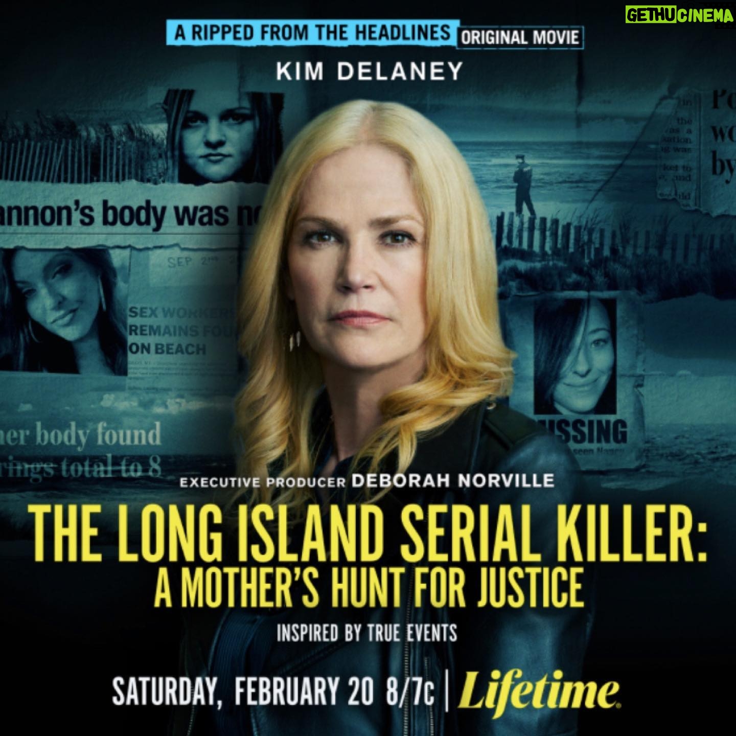 Kim Delaney - 1.2K Likes - Tonight! Lifetime, 8pm! Hope you enjoy! #thelongislandserialkiller #rippedfromtheheadlines @lifetimetv @deborahnorville @stanmbrooks #eliizabethguberstephen #johnpielmeier