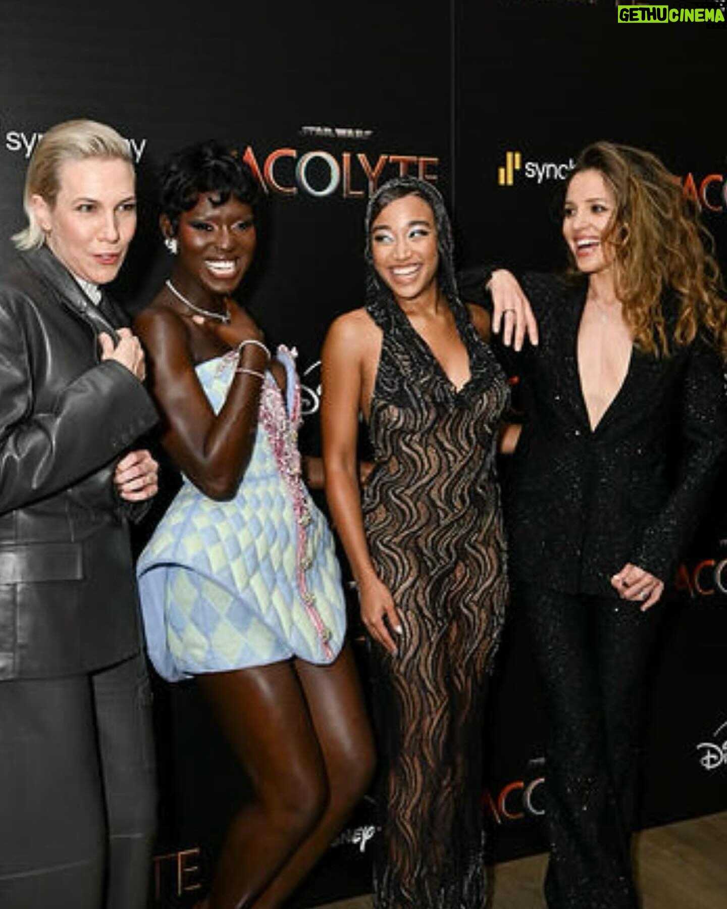Kim Director - 1.3K Likes - The Acolyte premiere in NYC was incredible!! I am now buying Disney Plus, just to watch this show, because itâs out now! Getting to cheer on my friend @margaritalevieva was the absolute best! There is nothing better than seeing your friends shine.
Congratulations to the brilliant Leslye Headland and cast.
Thank you @cinemasociety for a fantastic night! đЎ
#theacolyte #disneyplus
@officialacolyte
@disneyplus
@starwars
