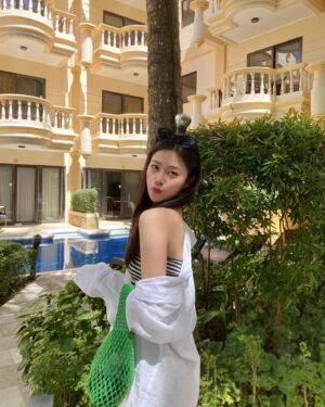 Kim Gyu-yeon Instagram - 너무 예쁜 보라카이💙