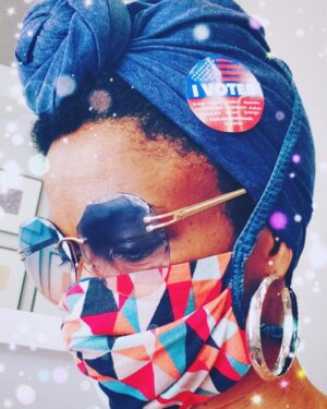 Kim Hawthorne Instagram - I voted.

#ivoted #vote #thekimhawthorne #kimhawthorne #greenleaf #blessed