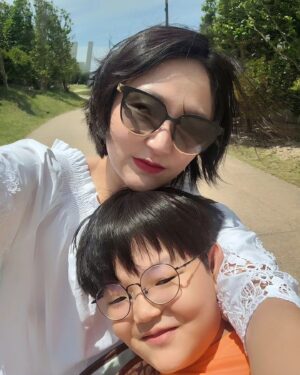 Kim Hyun-sook Instagram - #날씨가#느므좋구나#너와함께라서#더좋구나