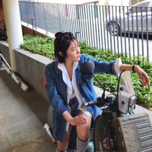 Kim Hyun-sook Instagram - #청청#내맘대로룩북#여름이오려나