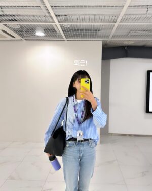 Kim Ji-sook Instagram - 퇴근!✨