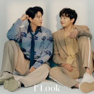 Kim Min-seok Instagram - My one & only brother. 

@1stlookofficial