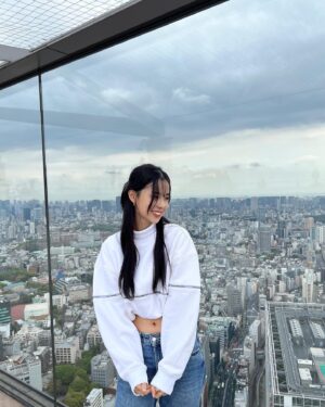 Kim Sae-yeon Instagram - some time ago in Japan(๑･̑◡･̑๑)