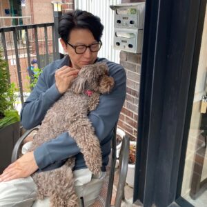 Kim Soo-ro Instagram - 요즘은 조조랑 걷는게 최고넹........♡