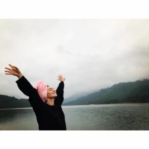 Kimberly Laferriere Instagram - I took the plunge. Plongeon. 
#bachmafilm