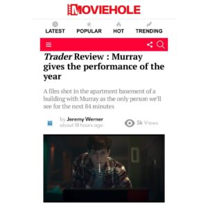 Kimberly-Sue Murray Instagram - Thank you Jeremy Werner at Moviehole.net for the flattering review. 

Couldn’t have done it without my director, Corey Stanton, leading the way!