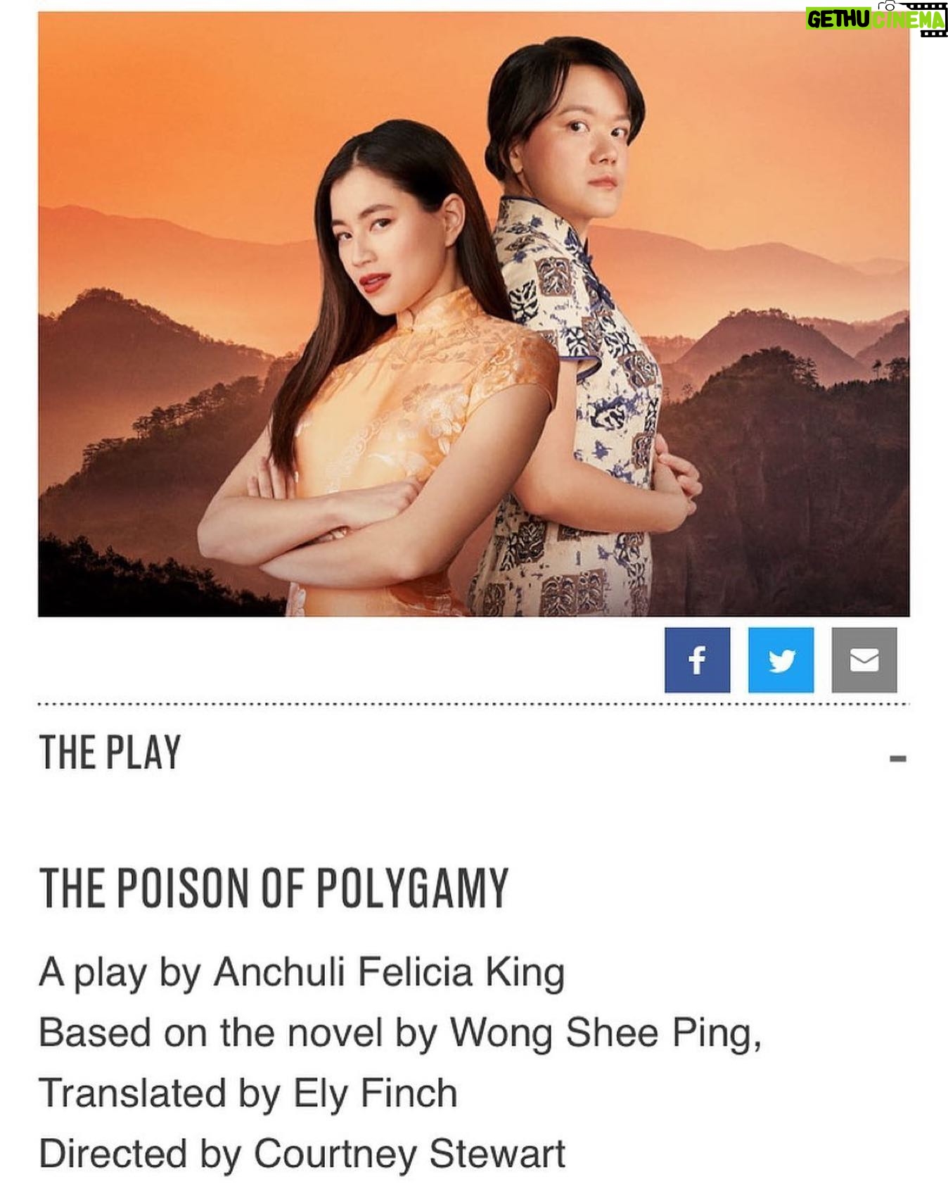 Kimie Tsukakoshi - 3 Likes - Very excited!
ā ļøā¤ļøš«š»š«š»
Reposted from⢠@anchulifeliciaking June-July, 2023. @sydneytheatreco and @laboitetheatre
@corkycats @merlynntong @kimietsuka @raychongnee @garethyuen