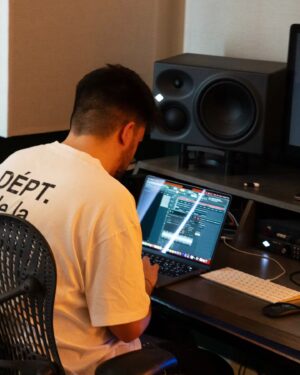 Kina Beats Instagram - studio time is best time