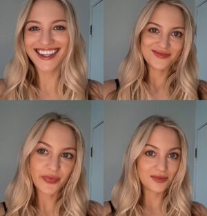 Kirby Bliss Blanton Instagram - Self tapes have me in make up already so ... why not you know ☺🙃😉