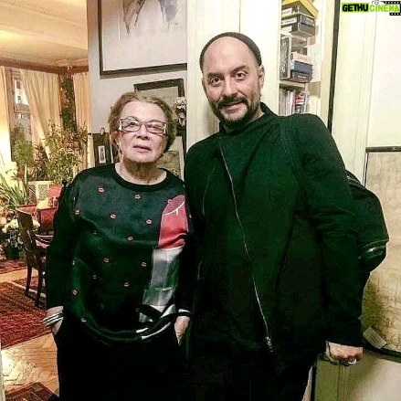 Kirill Serebrennikov - 3.1K Likes - THE YEARS WITH ALLA.
The algorithm collected my photographs with ALLA DEMIDOVA, russian theater superDiva, who once wrote on the wall in the Gogol Center “The POSTMAN always rings twice,” meaning that the Theater on Kazakova largely followed the Theater on Taganka. Alla worked at Taganka for many years, and at the Gogol Center she appeared both on stage and in the hall as an invited guest star and as members of the Arts Board of the Théâtre.