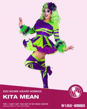 Kita Mean Instagram - WOW! I've been nominated for a WOWIE!! 🥳🤪 If you have a spare second please cast your vote for me!! (Link in bio) #WOWIEAwards #rupaulsdragcon