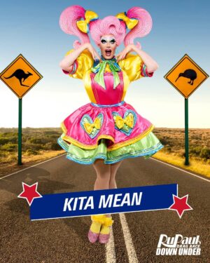 Kita Mean Instagram - CAMP! 👑 #DragRaceDownUnder premieres later this year on @stanaustralia in Australia, @tvnz.official in New Zealand, and @wowpresentsplus in the U.S. and select territories. Full availability TBA!