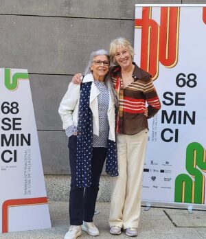 Kiti Mánver Instagram - Con mi querida Susi Sánchez en le presentación del 68 Festival de Cine SEMINCI de Valladolid