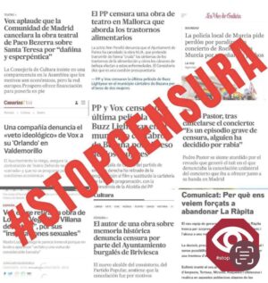 Kiti Mánver Instagram - L@s profesionales de la cultura denunciamos el retorno de la censura que atenta contra la libertad de expresión, derecho consolidado social y democráticamente en la Constitución. Exigimos la protección de nuestros derechos fundamentales porque sin CULTURA no hay democracia.