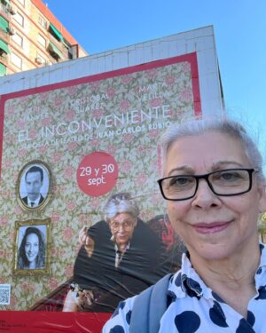Kiti Mánver Instagram - Ya he llegado al Teatro La Rambleta de Valencia, muchas ganas de representar EL INCONVENIENTE de Juan Carlos Rubio con mis querid@s Cristóbal Suárez y Marta Velilla