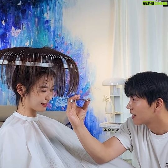 Kiu - 14K Likes - 레이어드컷 하실 분??
#레이어드컷 #layeredhaircut #haircut