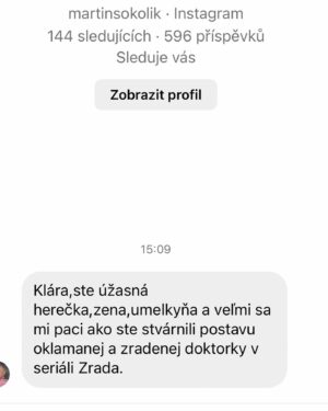 Klára Issová Instagram - Děkuji z celého srdce všem divákům seriálu ZRADA.💔
Děkuji za vaše krásné zprávy, které mi od vás přišly. 🤗Děkuji, že jste příběh prožívali tak intenzivně jako my.❤️‍🔥
Děkuji za tak úžasnou sledovanost a odezvu.❣️
Vaše krásné reakce jsou nejlepší odměnou…🙏🏻😘
•
#zrada #serial #💔 #drfoster #klaraissova #vzkazy 
📺 @tvmarkizaofficial @film_kolektiv