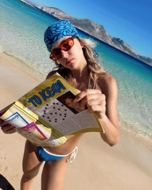 Klelia Andriolatou Instagram - Το crush μου • 7 γράμματα 🎶🪸