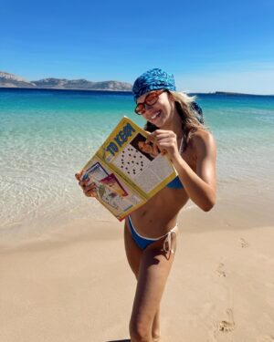 Klelia Andriolatou Instagram - Το crush μου • 7 γράμματα 🎶🪸